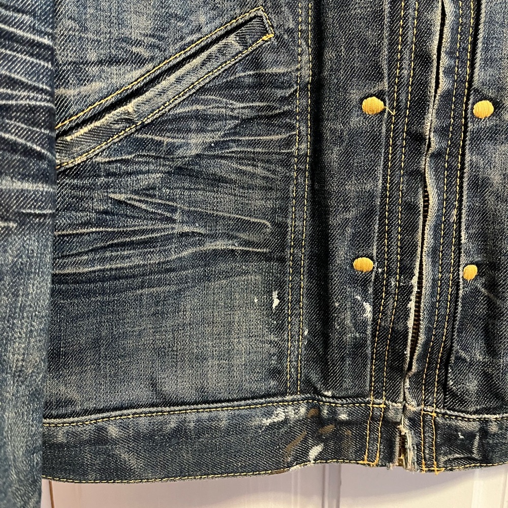 Designer Denim Jacket - image 4